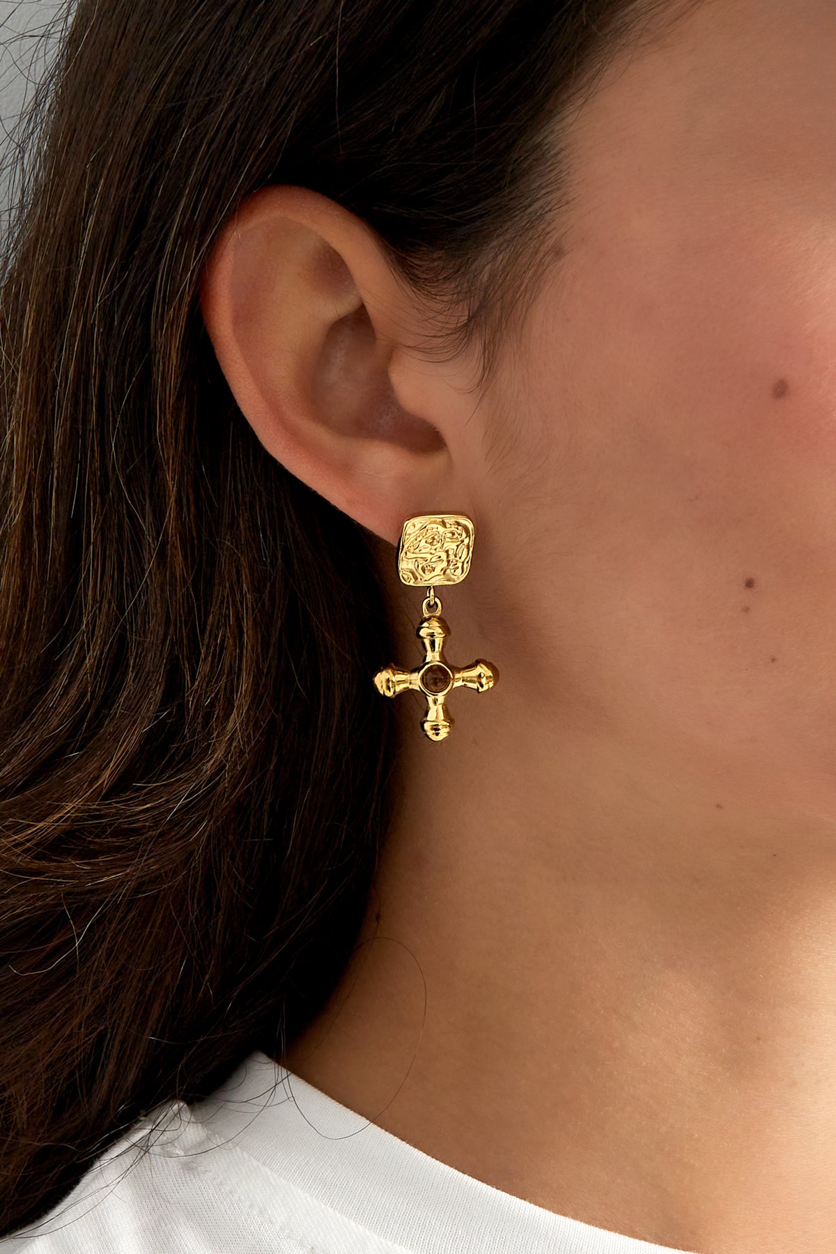 Axis Charm Earrings