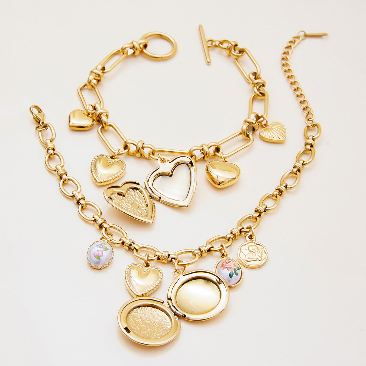 Gigi Rose Locket Bracelet