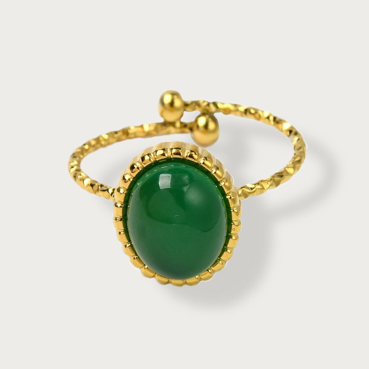 Emerald Whisper Ring
