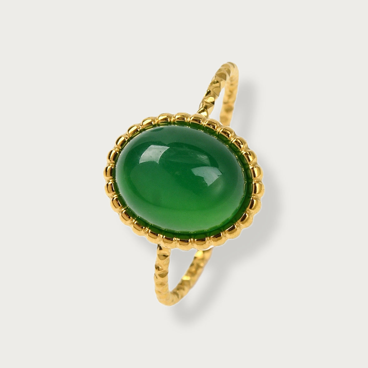 Emerald Whisper Ring