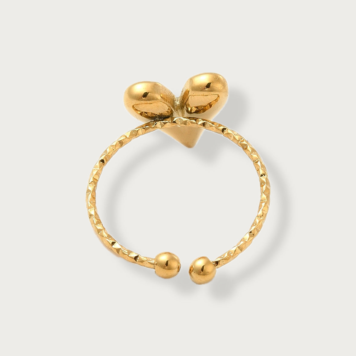 Plummy Heart Ring