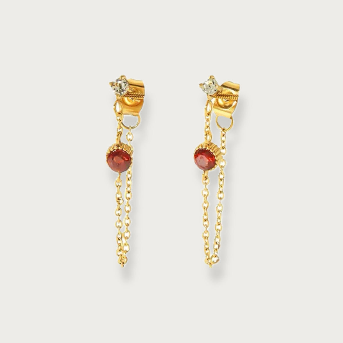 Ember Chain Earrings