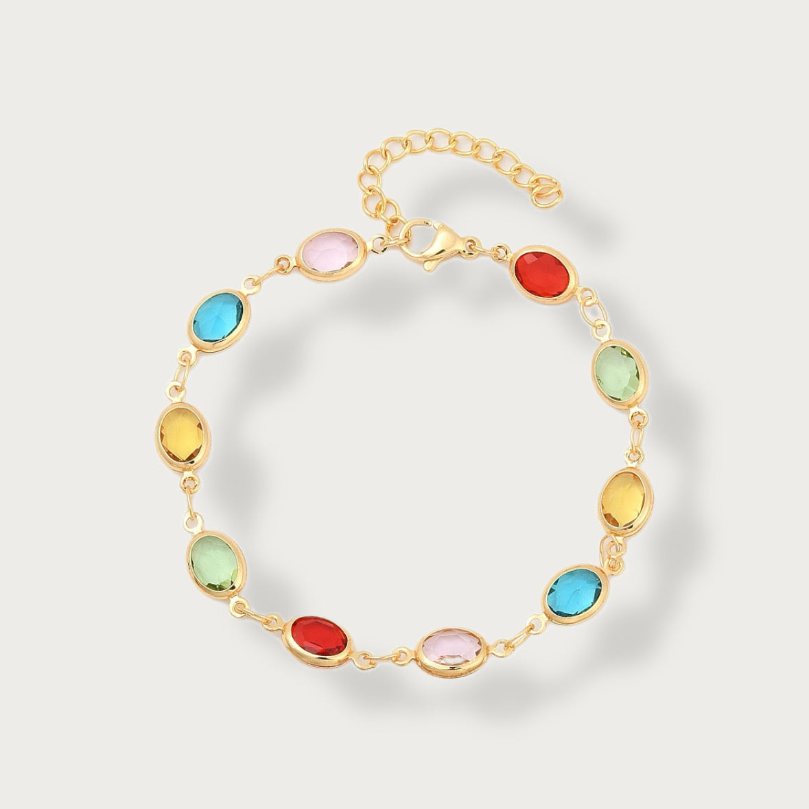 Lustrous Orbit Link Bracelet