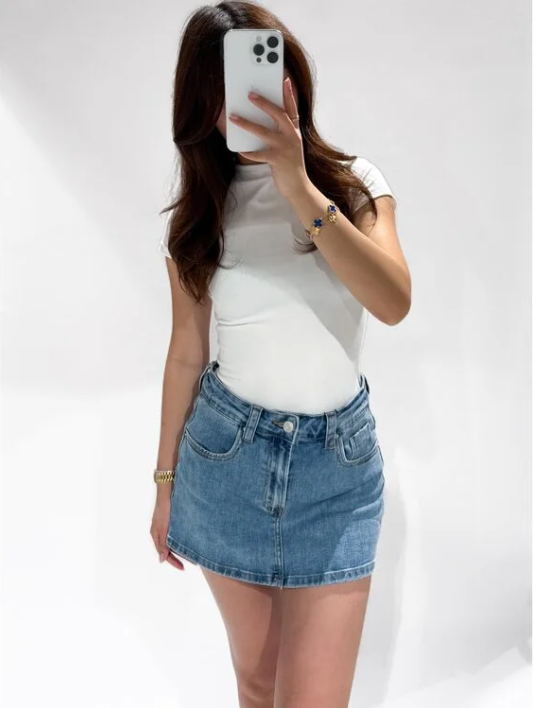 Gigi '99 Denim Skirt