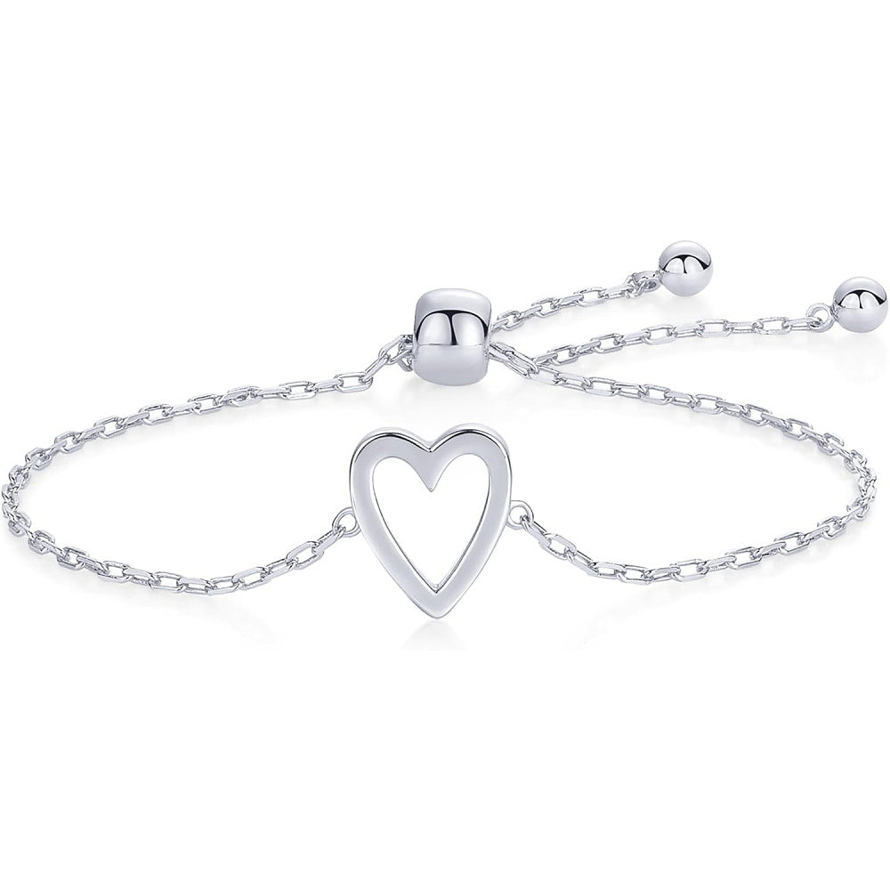 Minimal Heart Bracelet