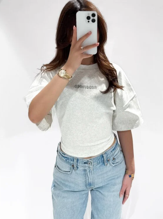 Hailee Core Tee Grey