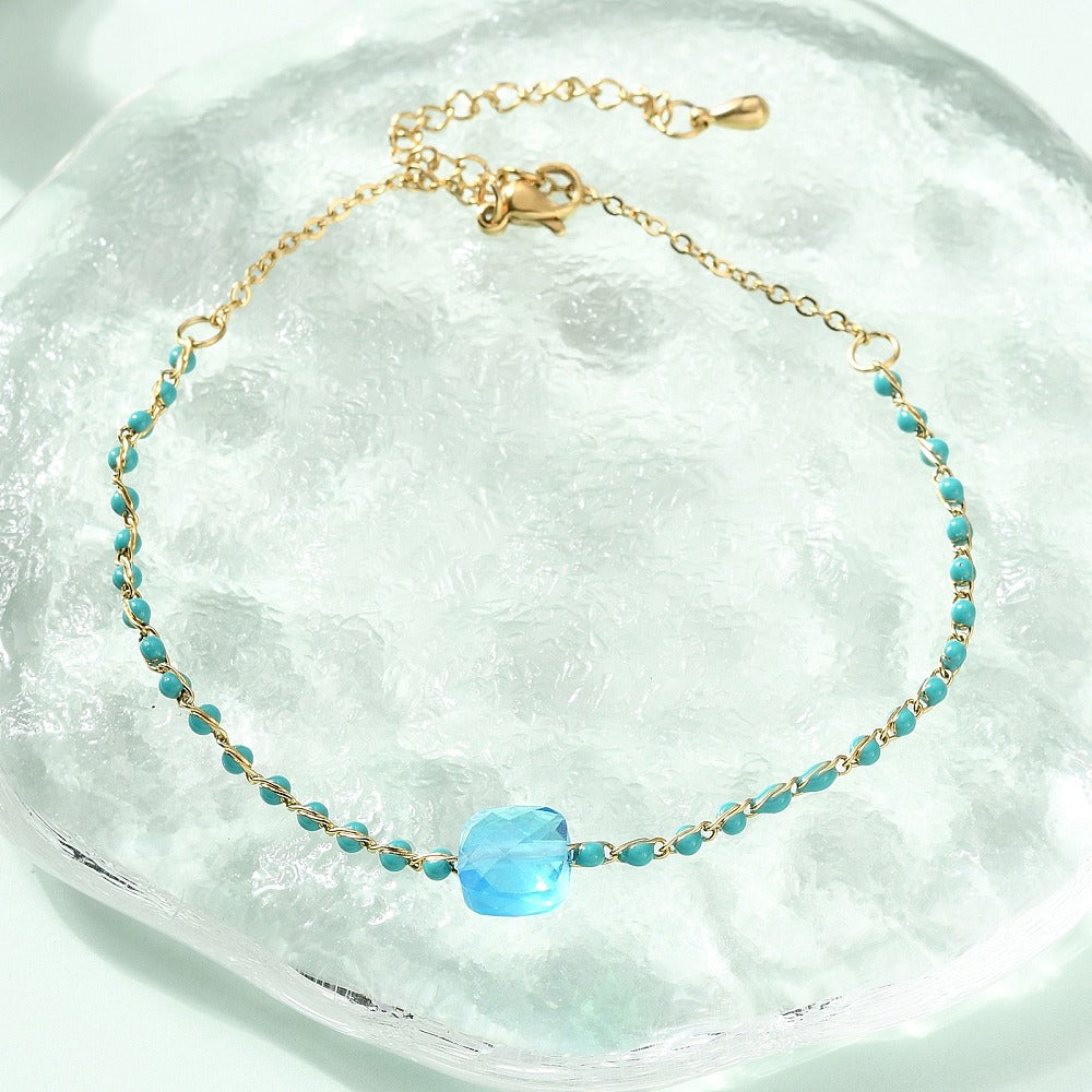 Azure Link Bracelet