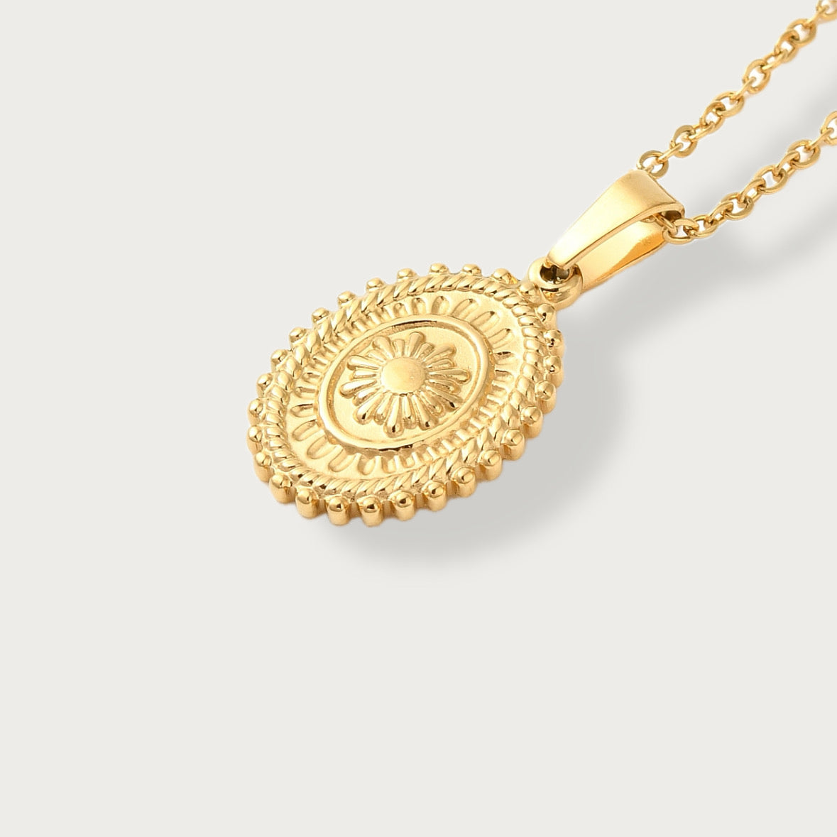 Golden Eclipse Necklace