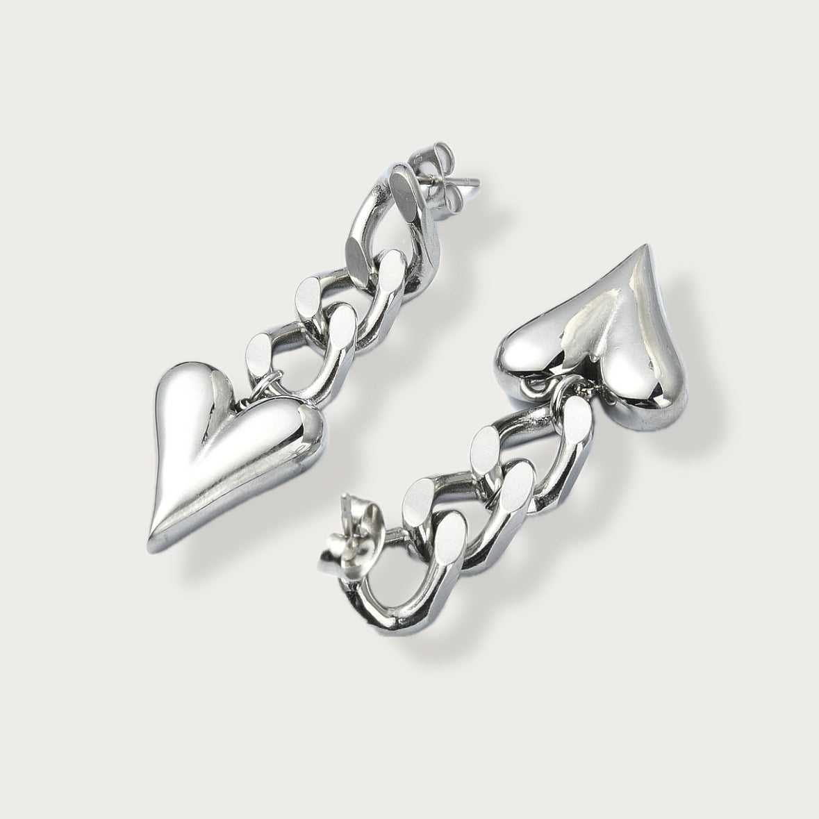 Heartchain Earrings