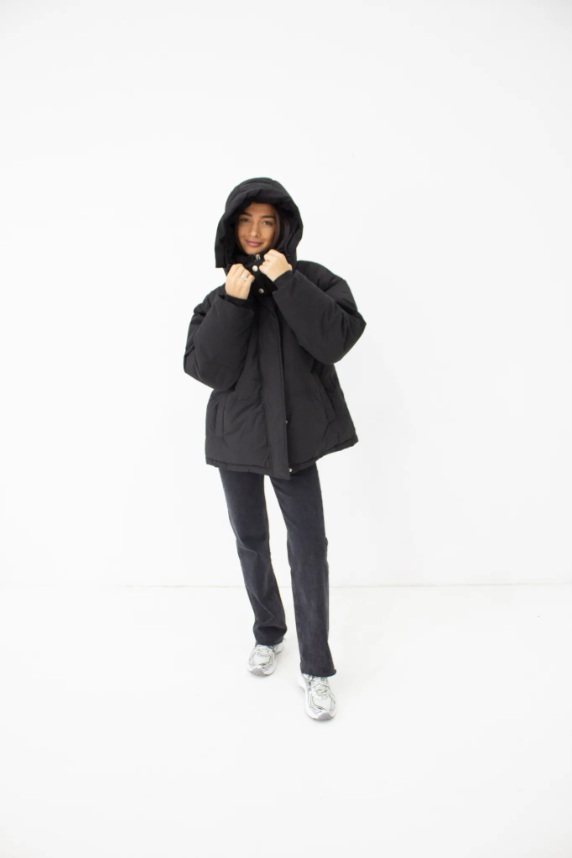 Ashley Puffer Jacket Zwart