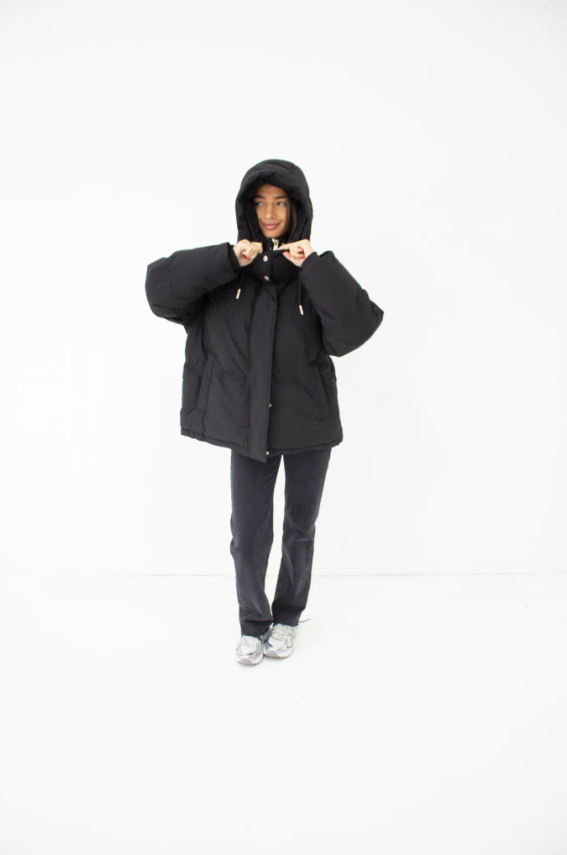 Ashley Puffer Jacket Zwart