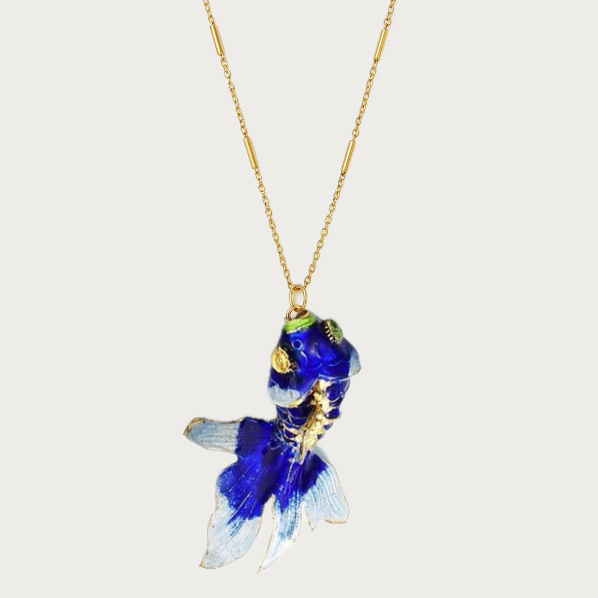 Mystic Lagoon Koi Necklace Small