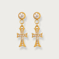 St. Crystal Earrings