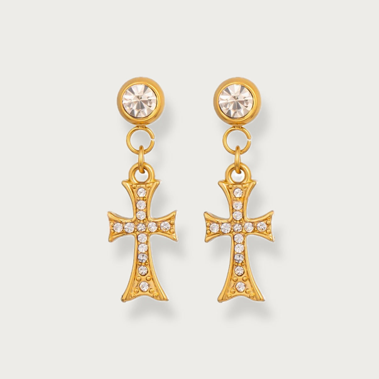 St. Crystal Earrings