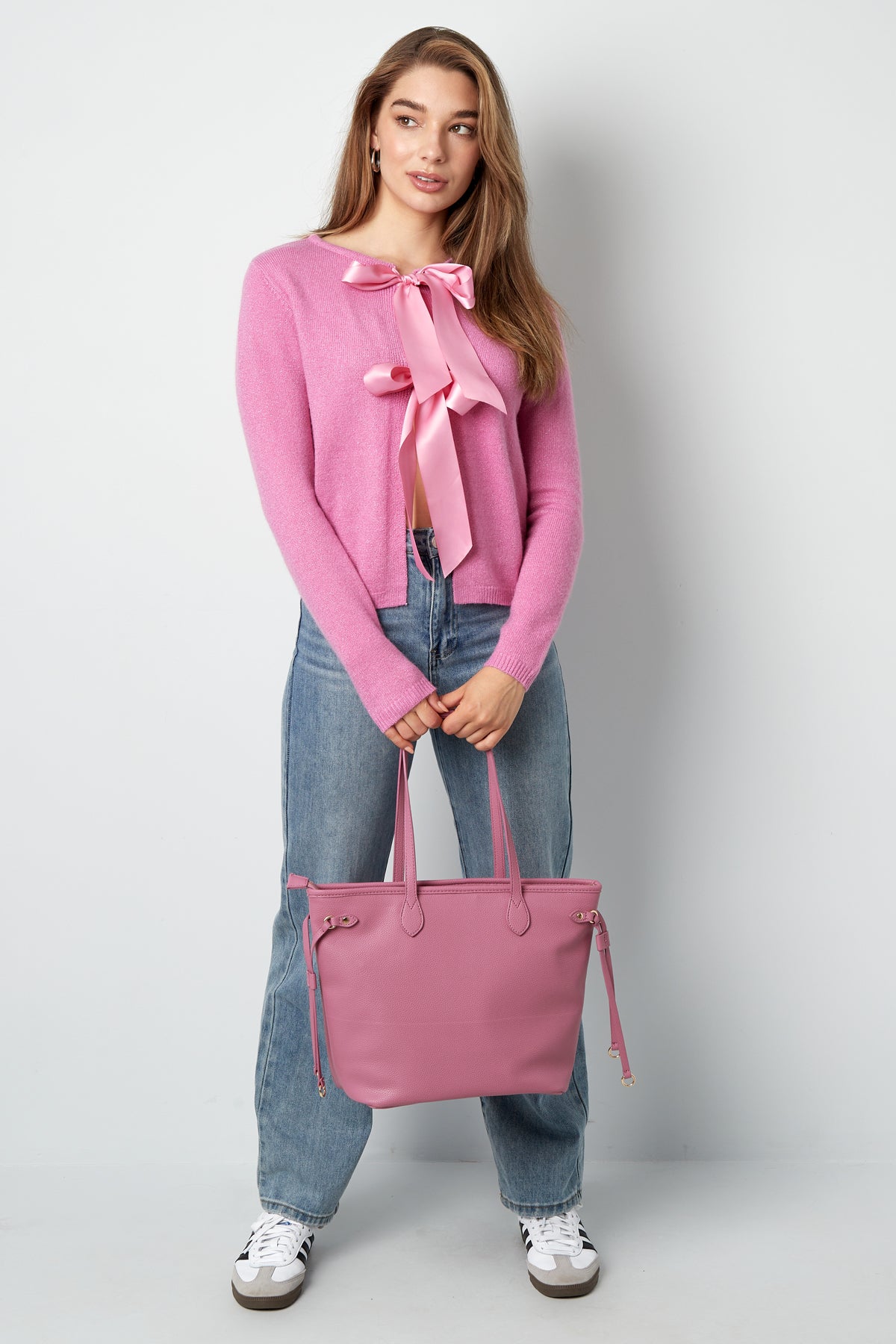 Bella top roze