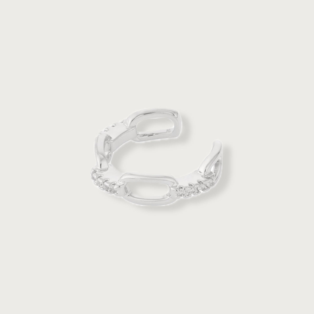 Crystal Link Ear Cuff