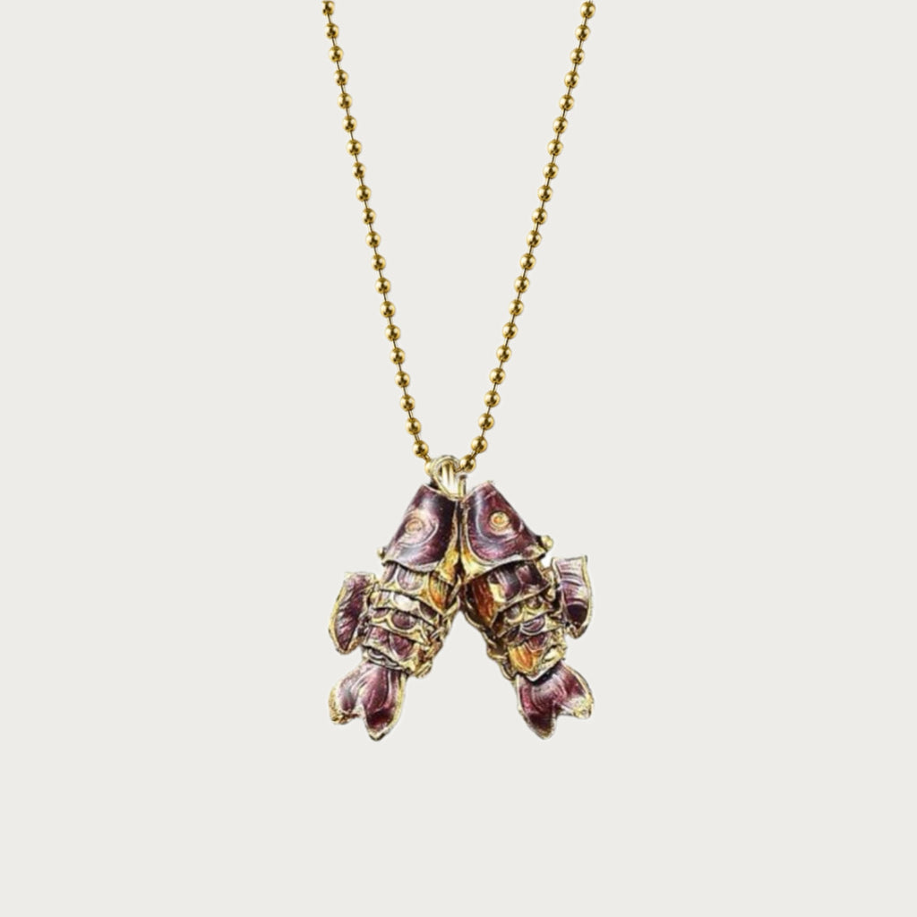 Mystic Lagoon Koi Necklace Mini
