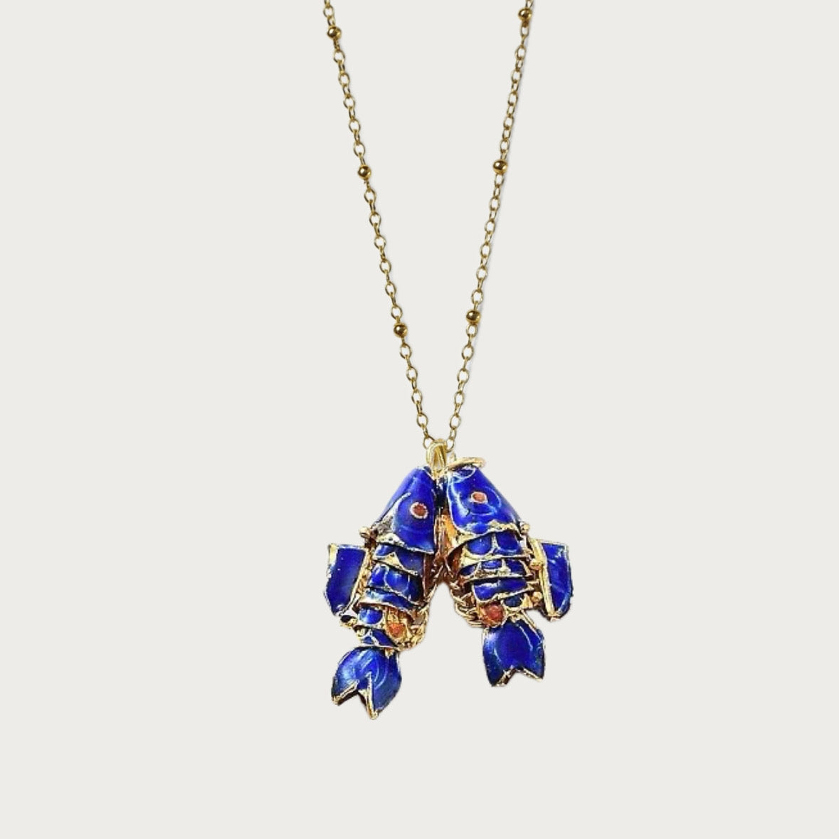 Mystic Lagoon Koi Necklace Mini