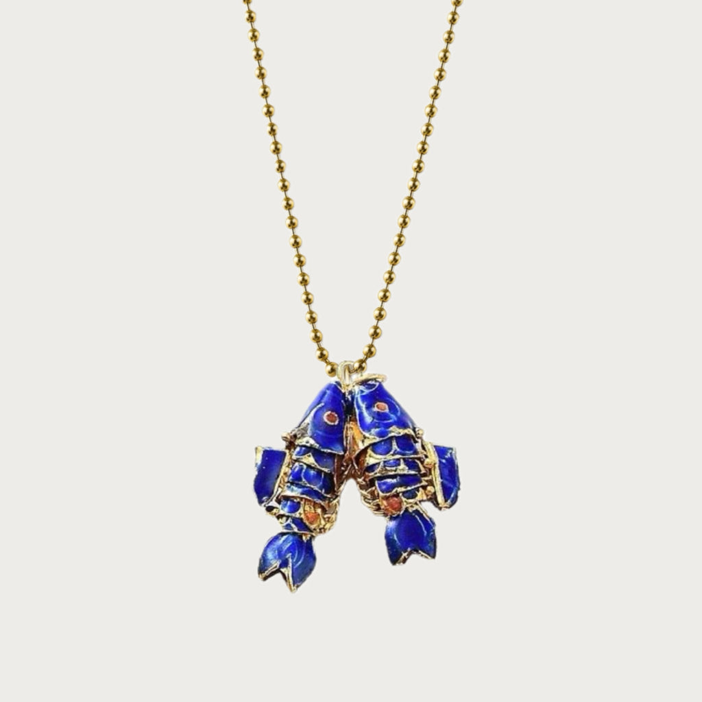 Mystic Lagoon Koi Necklace Mini
