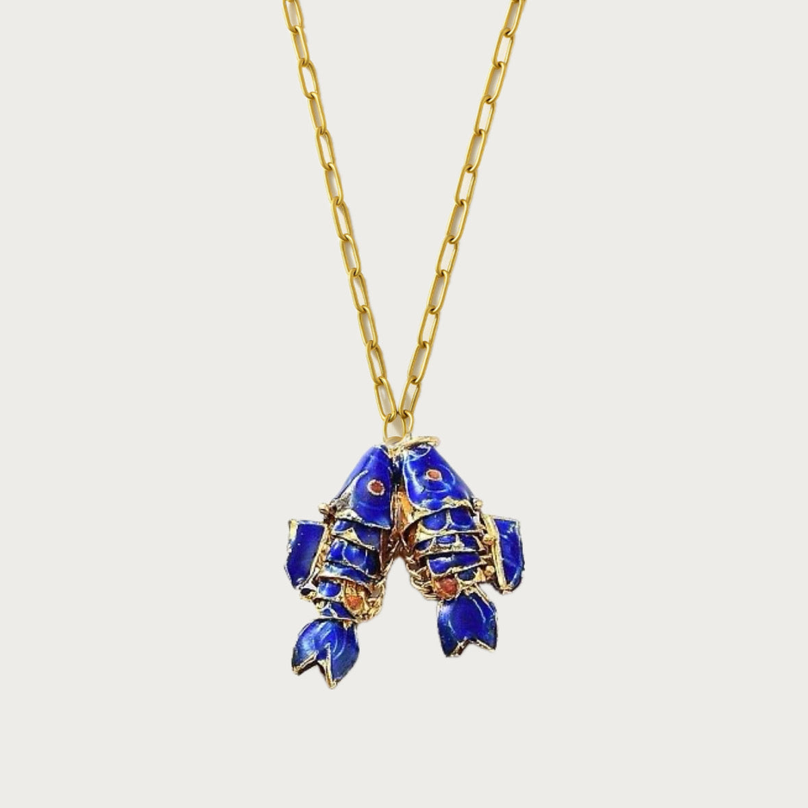 Mystic Lagoon Koi Necklace Mini