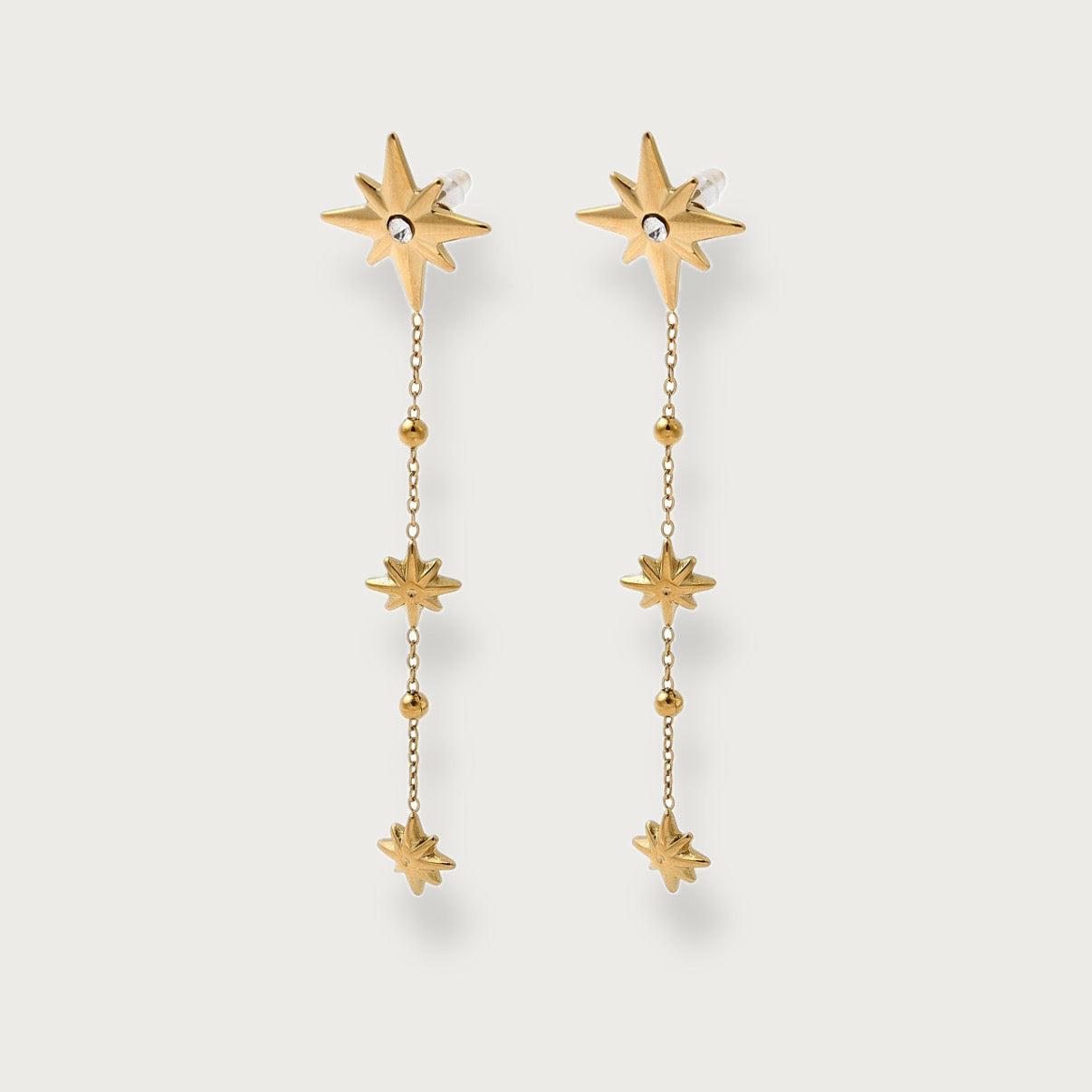 Dangling Star Earrings