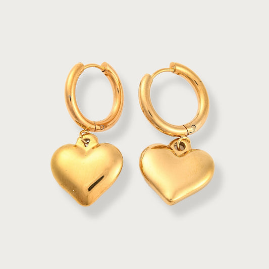 Opulent Heart Earrings