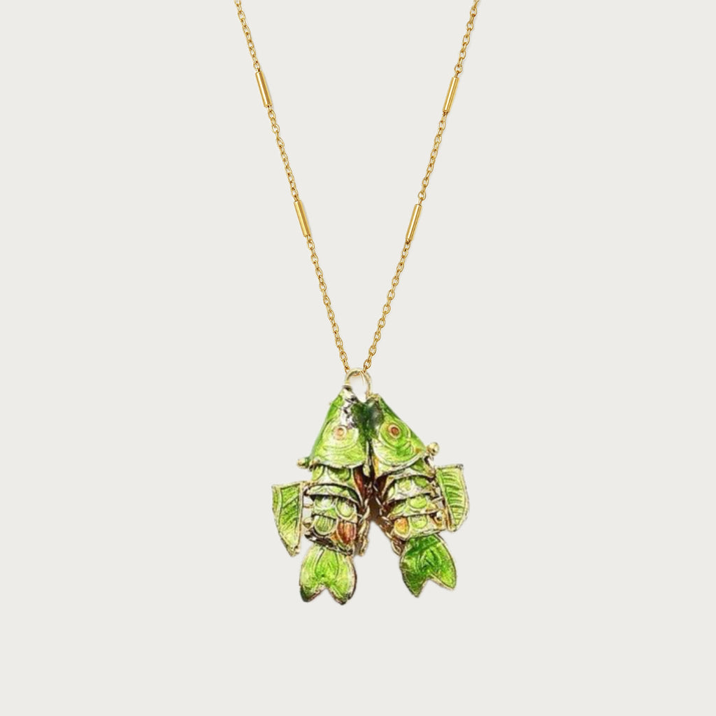 Mystic Lagoon Koi Necklace Mini