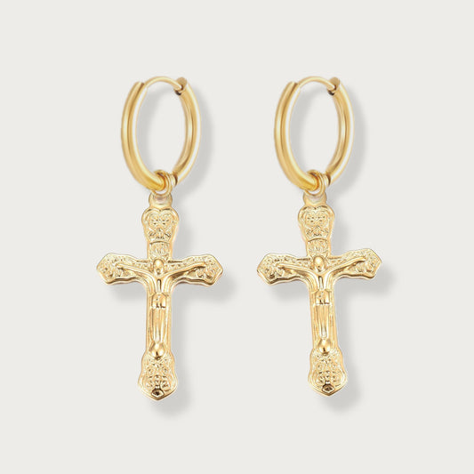 Seraphic Gold Earrings