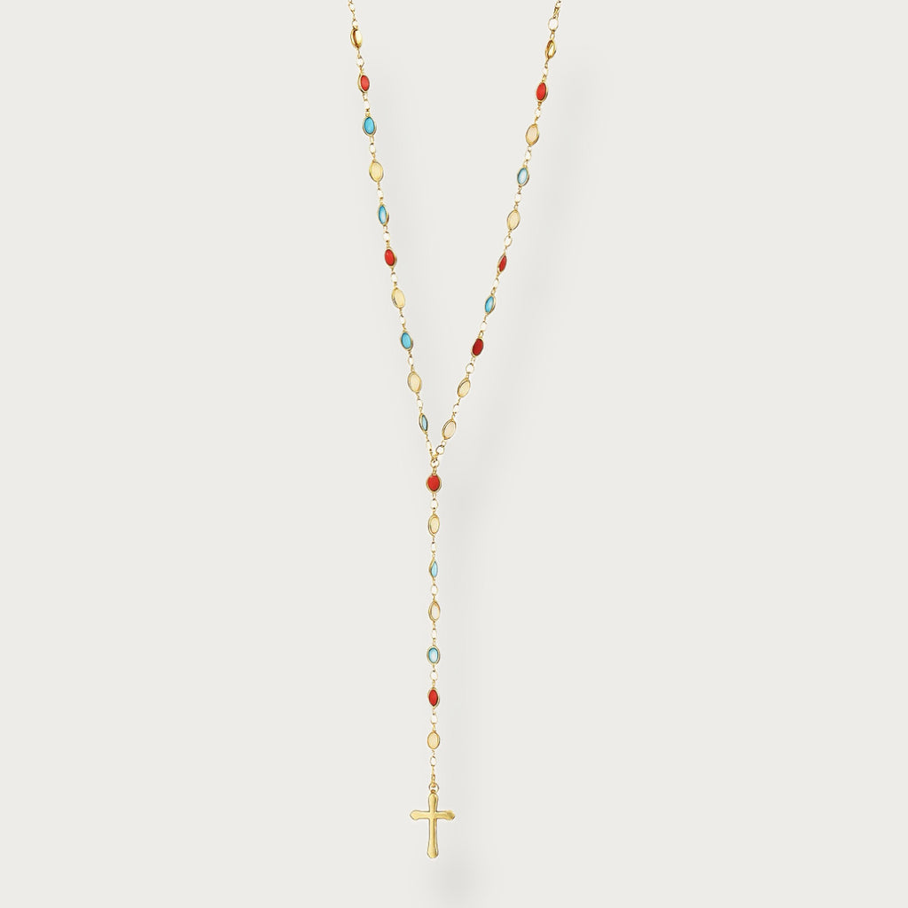 Lustrous Orbit Link Necklace