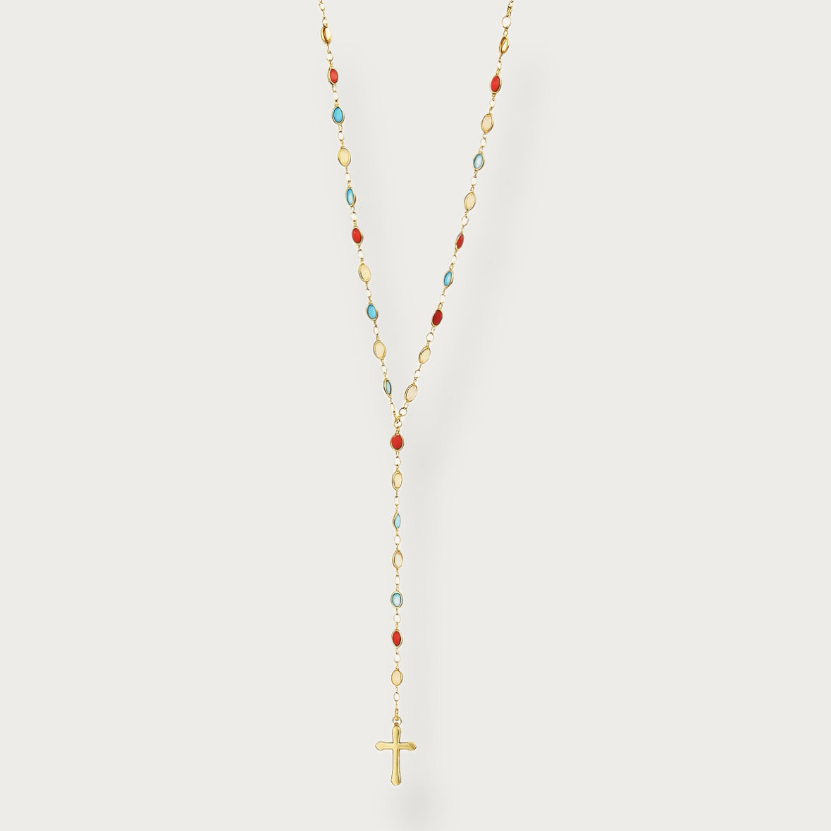 Lustrous Orbit Link Necklace