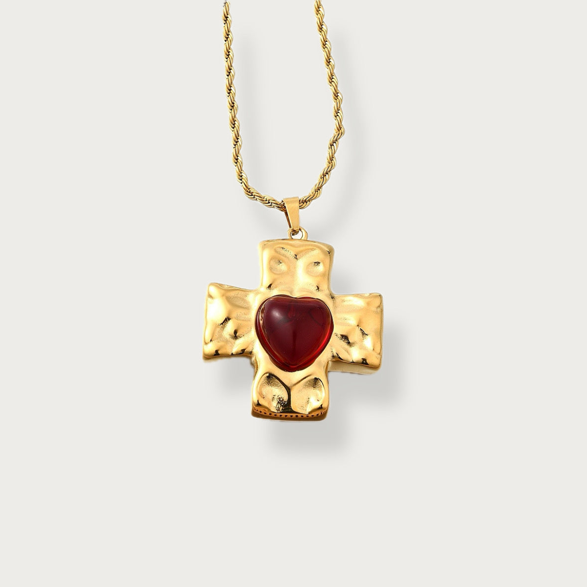 Crimson Reliquary Necklace