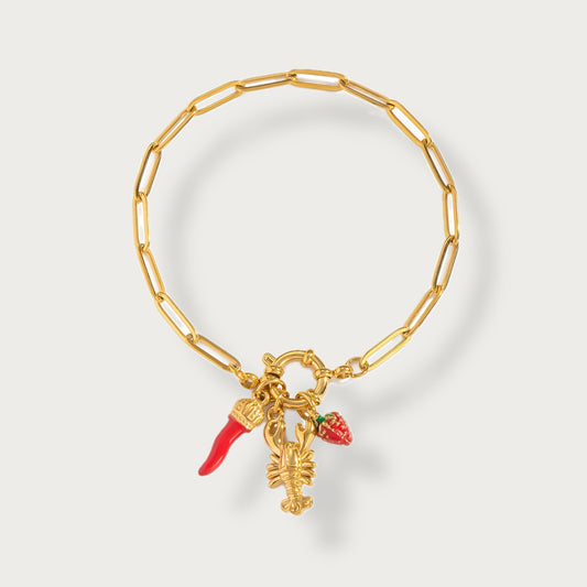 Gia Spicy Red Bracelet