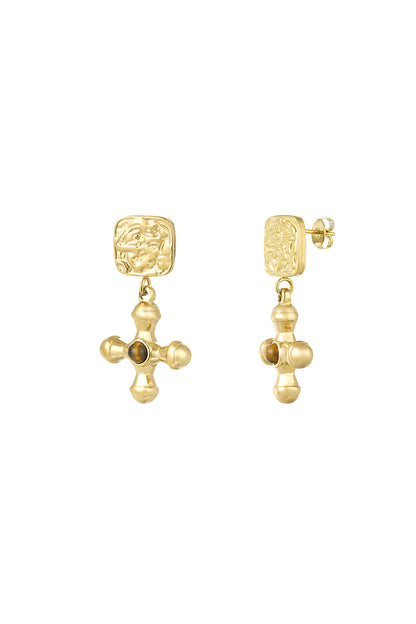 Axis Charm earrings