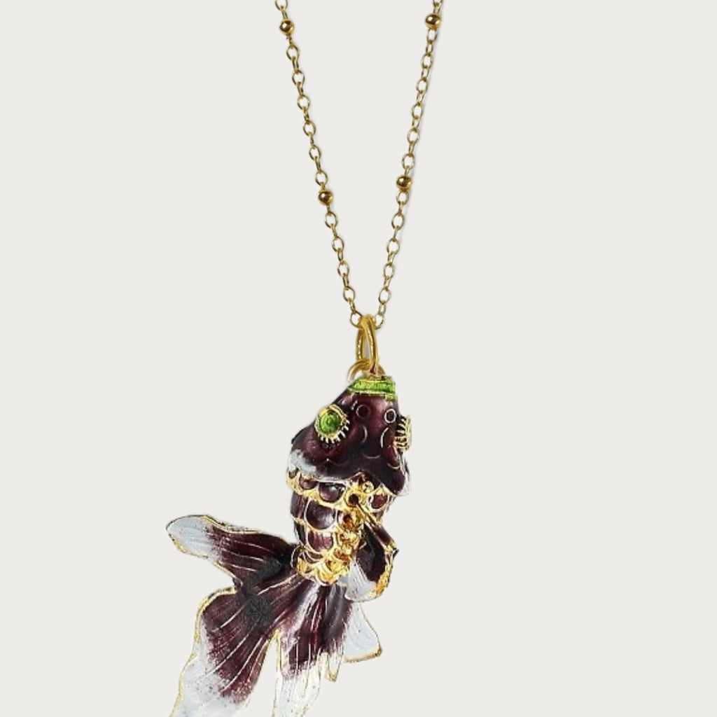 Mystic Lagoon Koi Necklace Small