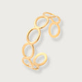 Modern Oval Bangle