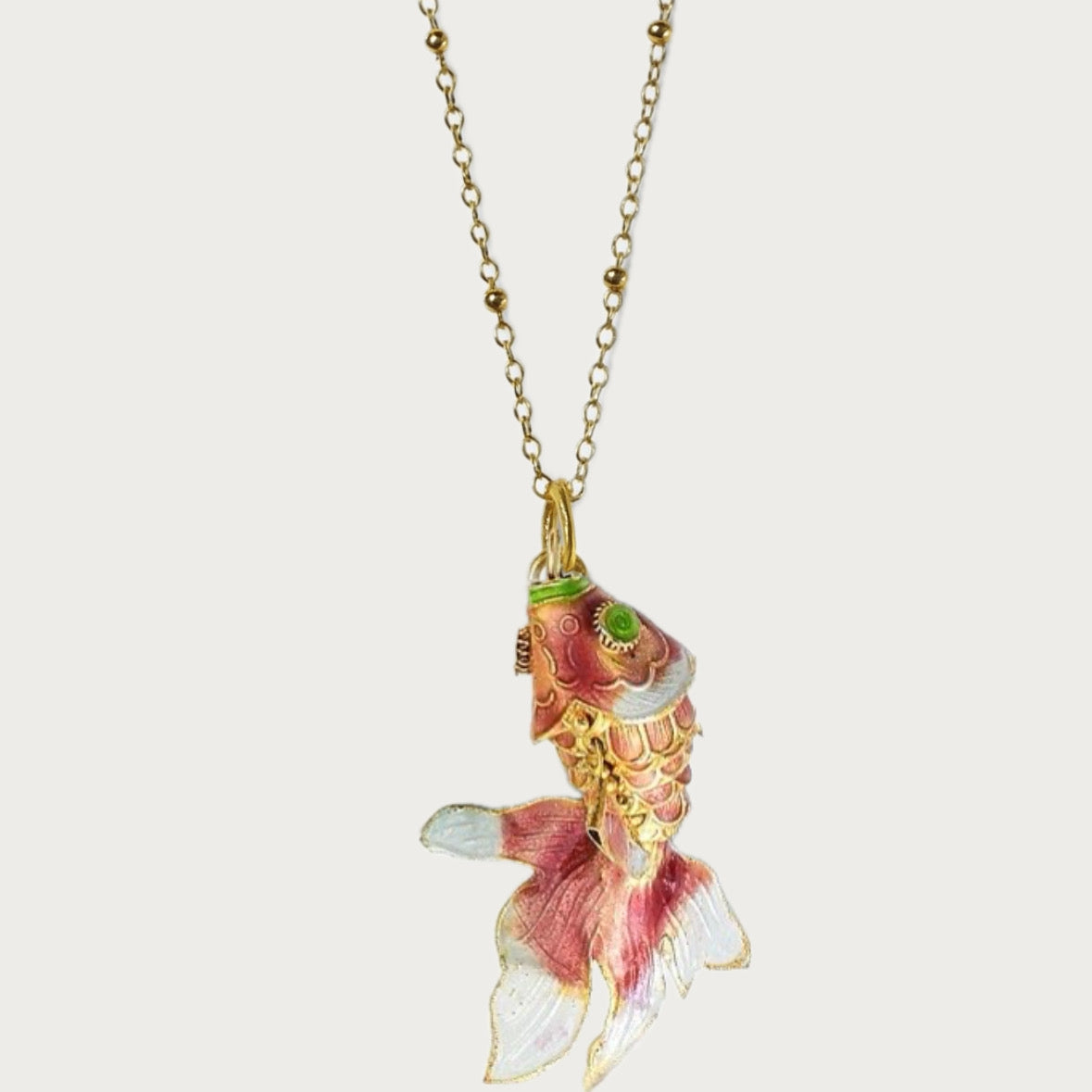 Mystic Lagoon Koi Necklace Big