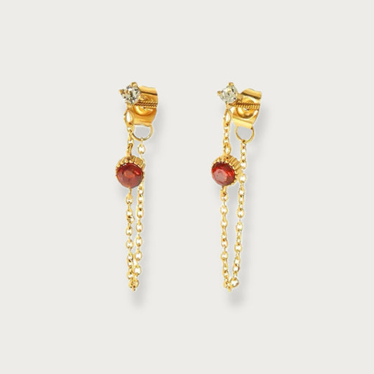 Ember Chain Earrings