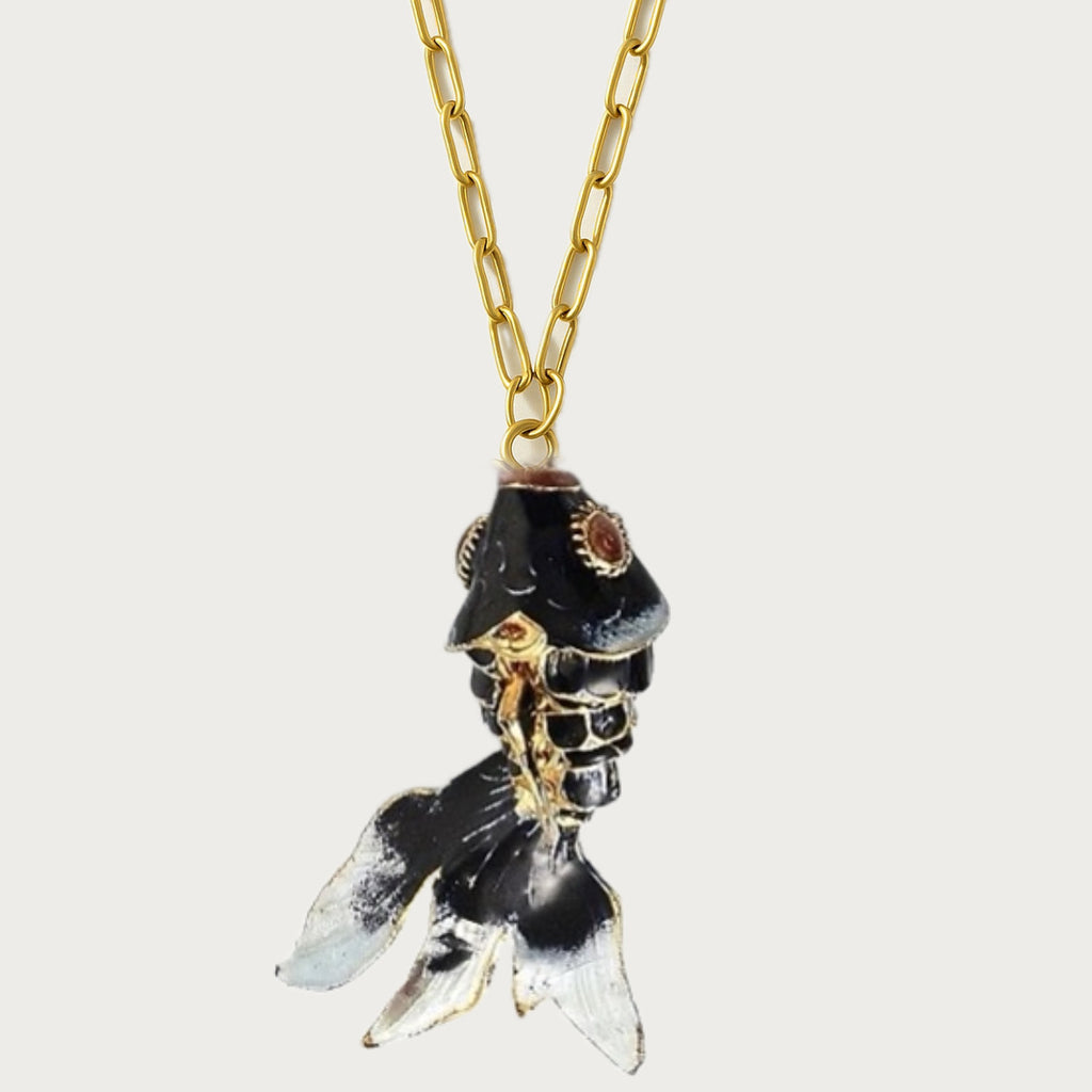 Mystic Lagoon Koi Necklace Big