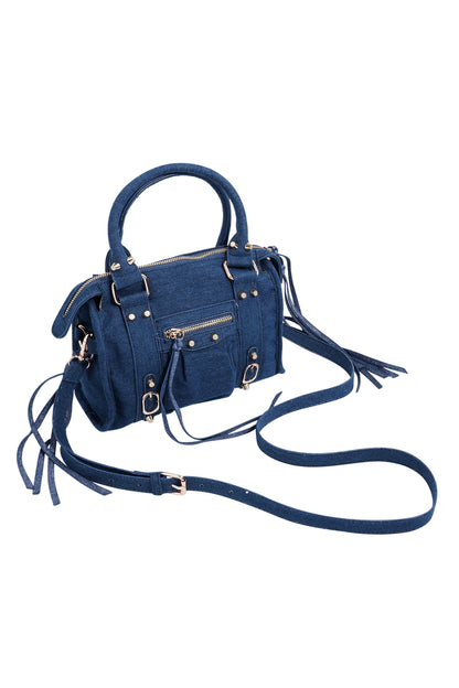 Lexi city bag denim blauw