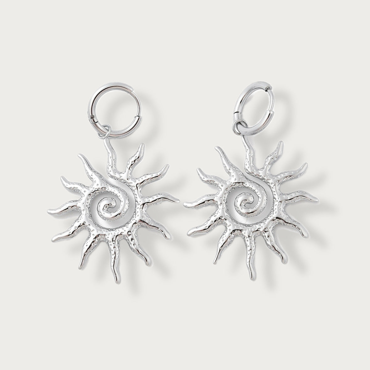 Horizon Medallion Earrings
