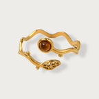 Golden Leaf Ring