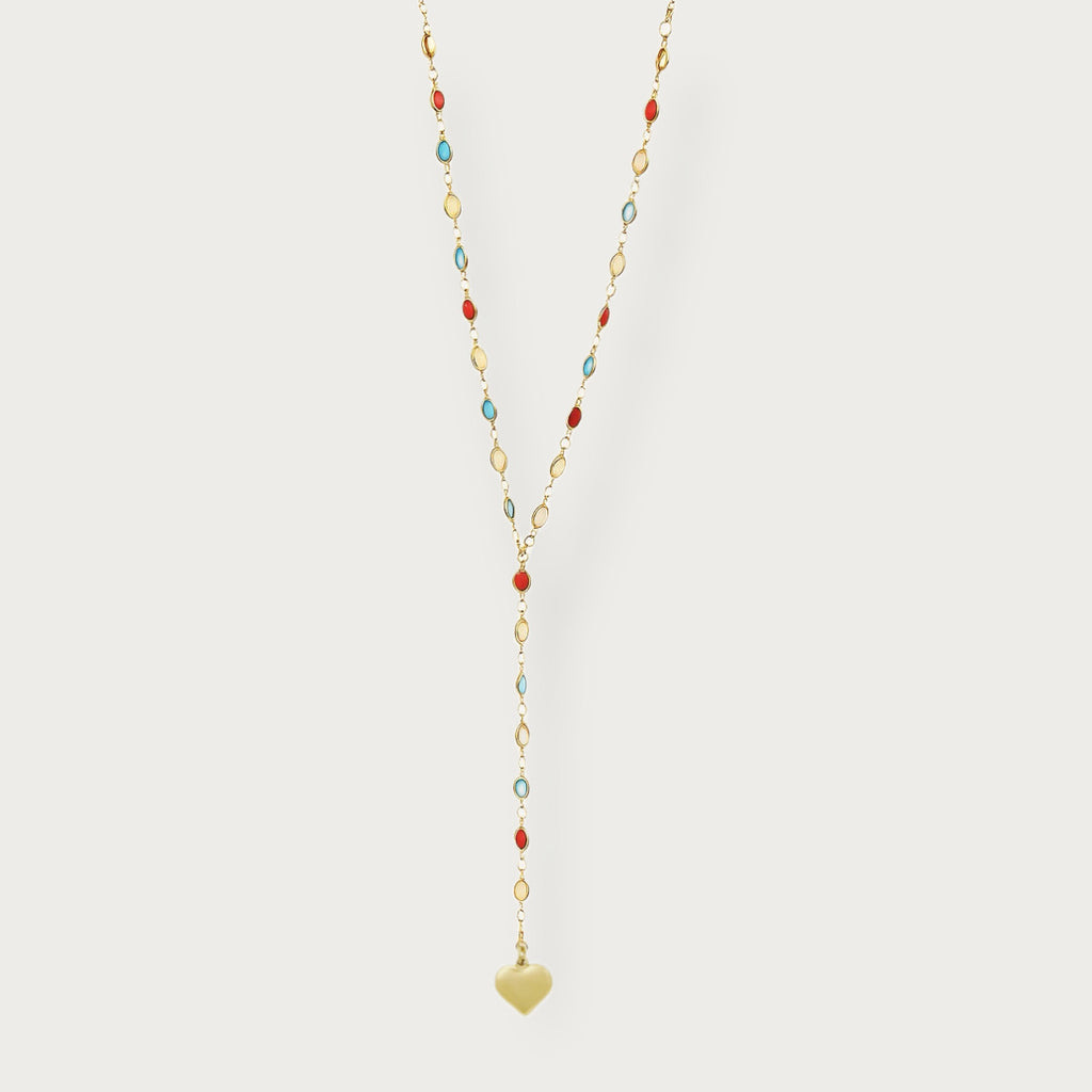 Lustrous Orbit Link Necklace