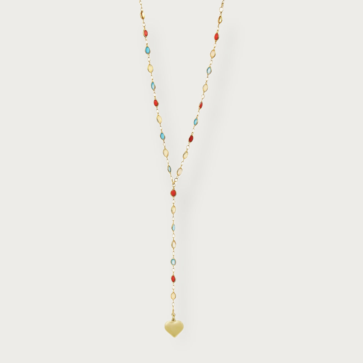 Lustrous Orbit Link Necklace