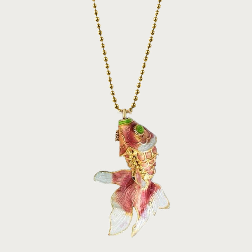 Mystic Lagoon Koi Necklace Small