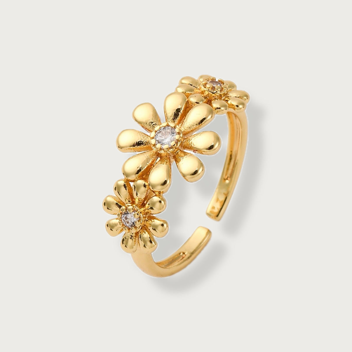Crystal Bloom Ring