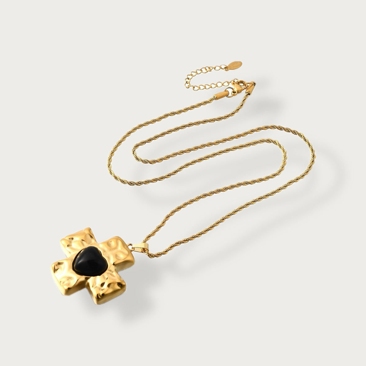 Onyx Reliquary Necklace