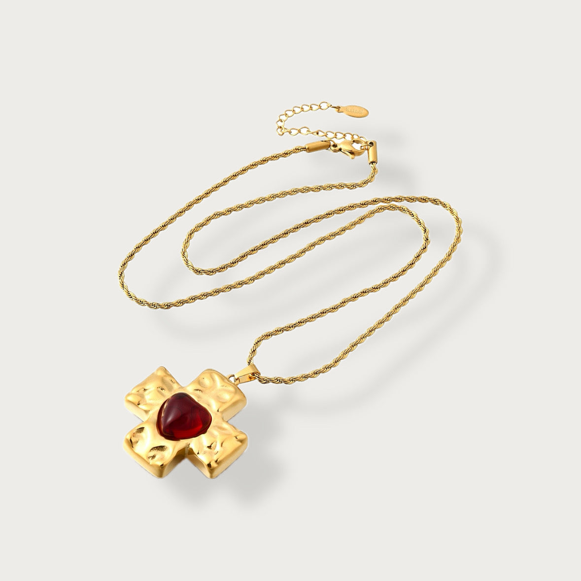 Crimson Reliquary Necklace