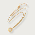 Twist Circle Necklace