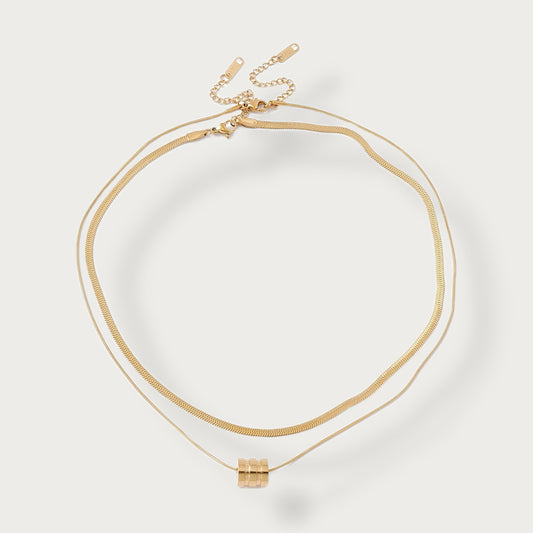 Golden Duo Necklace