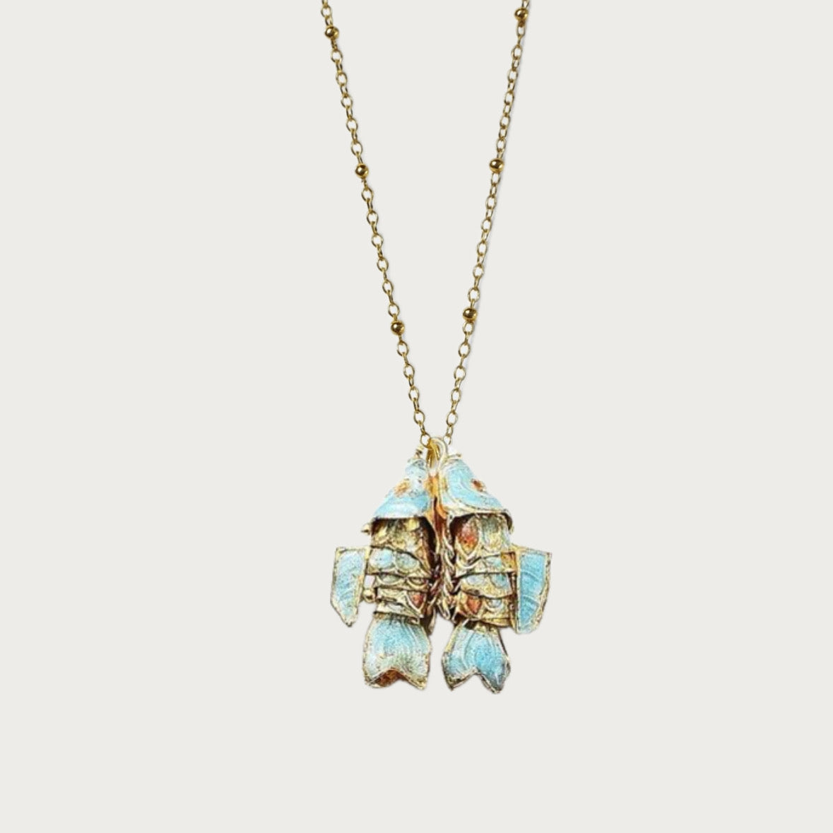 Mystic Lagoon Koi Necklace Mini